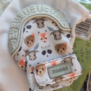 Baby Teething Mitten + Random Baby Care Bundle